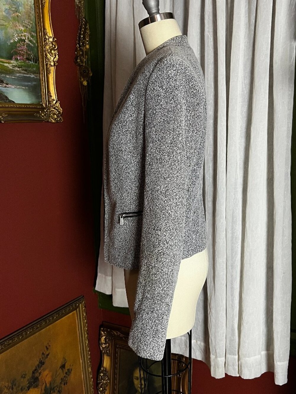 Silver Sharp Blazer - Picture 4 of 9
